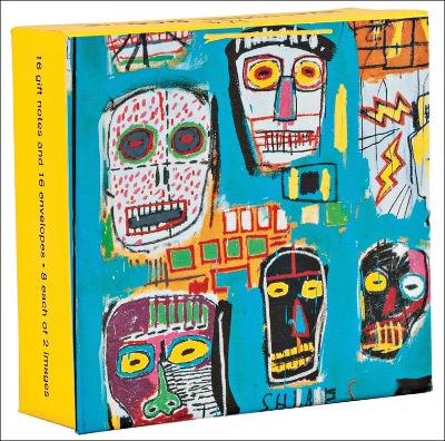 Jean-Michel Basquiat Mini FlipTop Notecard Box book