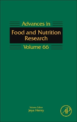 Advances in Food and Nutrition Research by Steve Taylor