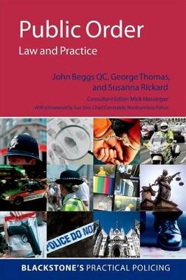 Public Order: Law and Practice book