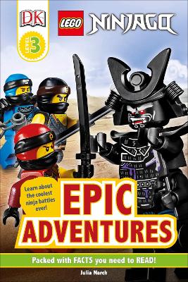 LEGO NINJAGO Epic Adventures book