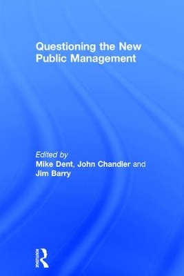 Questioning the New Public Management book