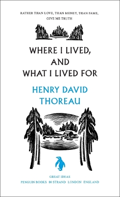 Where I Lived, and What I Lived For book