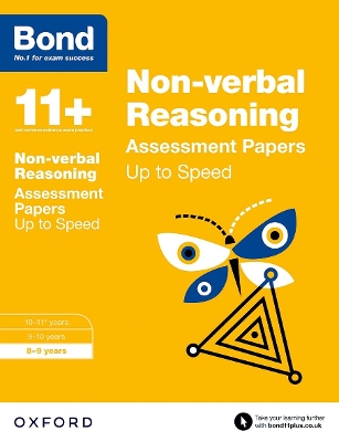 Bond 11+: Non-verbal Reasoning: Up to Speed Papers: 8-9 years book