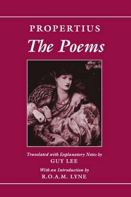 The Poems by Propertius