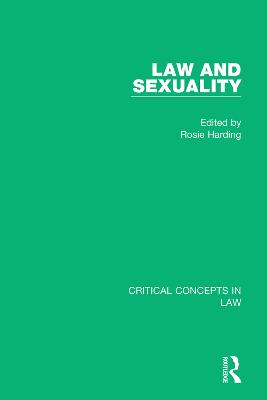 Law and Sexuality by Rosie Harding