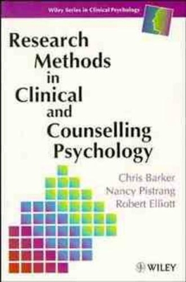 Research Methods in Clinical and Counselling Psychology book