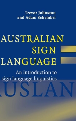 Australian Sign Language (Auslan) book