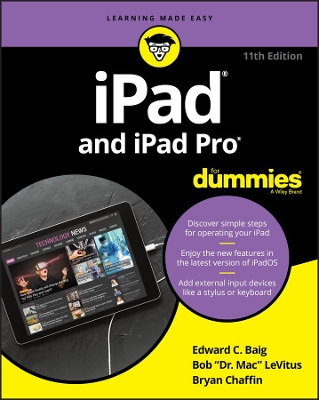 iPad & iPad Pro For Dummies, 11th Edition book