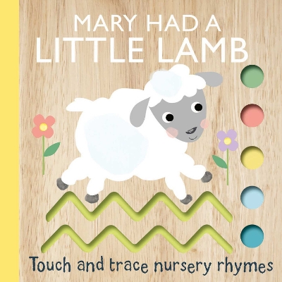 Touch and Trace Nursery Rhymes: Mary Had a Little Lamb book