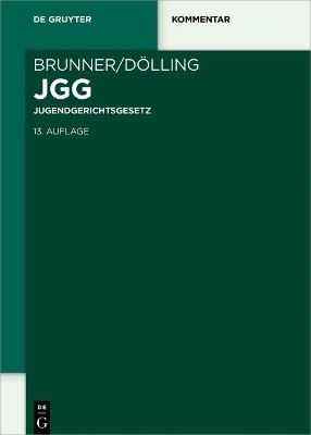 Jugendgerichtsgesetz by Rudolf Brunner