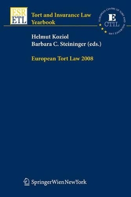 European Tort Law 2008 book