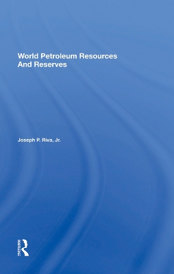 World Petroleum Resources And Reserves book