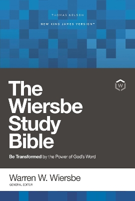 NKJV, Wiersbe Study Bible, Hardcover, Red Letter, Comfort Print: Be Transformed by the Power of God’s Word book