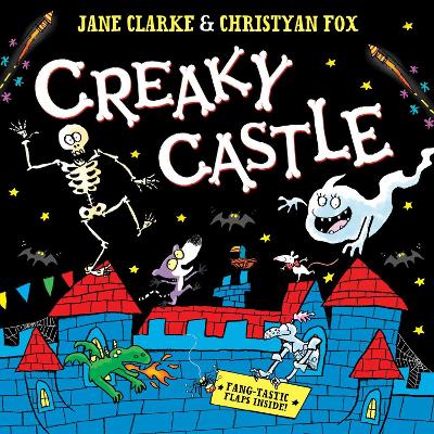 Creaky Castle: A halloween lift-the-flap book book