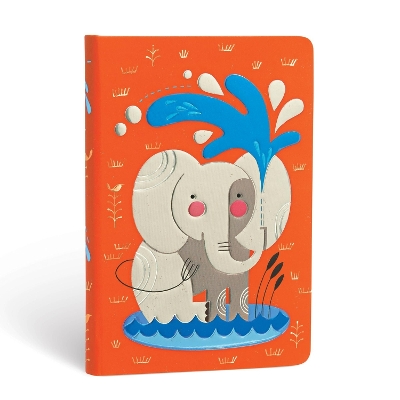 Baby Elephant Mini Lined Hardcover Journal book