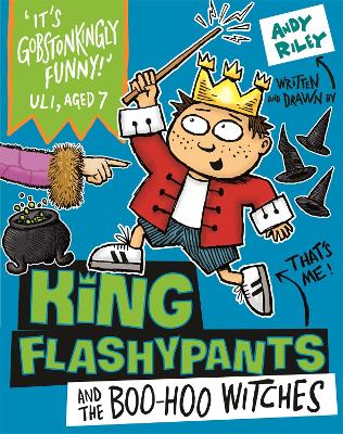 King Flashypants and the Boo-Hoo Witches book