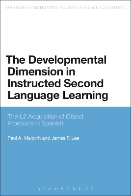 Developmental Dimension in Instructed Second Language Learning book