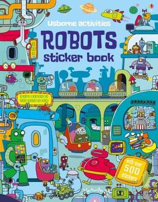 Robots Sticker Book book
