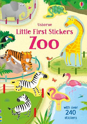 Little First Stickers Zoo book