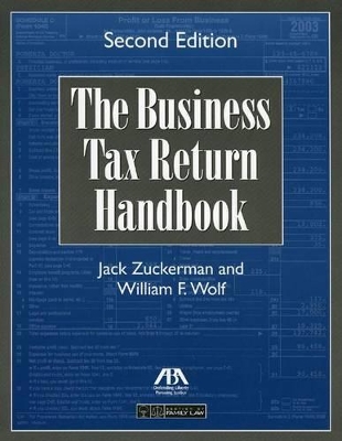 The Business Tax Return Handbook book