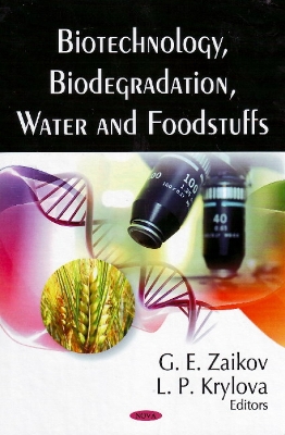 Biotechnology, Biodegradation, Water & Foodstuffs book