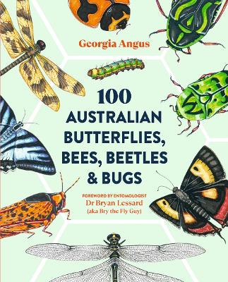 100 Australian Butterflies, Bees, Beetles & Bugs book