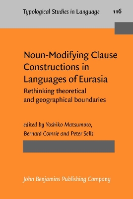 Noun-Modifying Clause Constructions in Languages of Eurasia by Yoshiko Matsumoto
