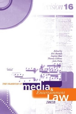 Yearbook of Media and Entertainment Law: Volume 3, 1997/98 book