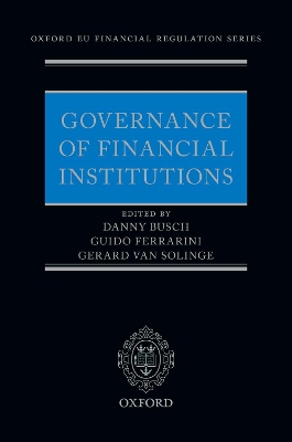 Governance of Financial Institutions book