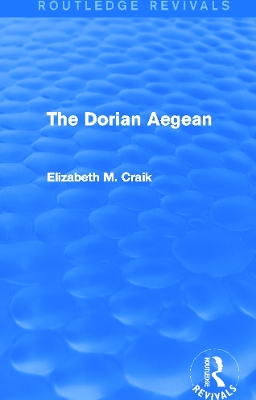 The Dorian Aegean by Elizabeth Craik