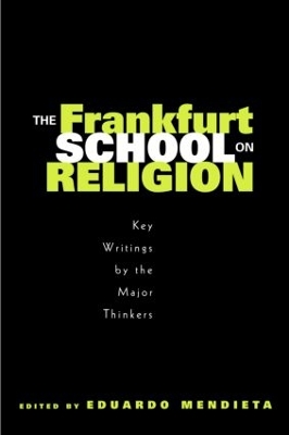 Frankfurt School on Religion book