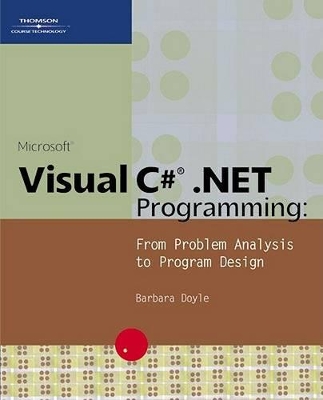 Microsoft Visual C#.NET book