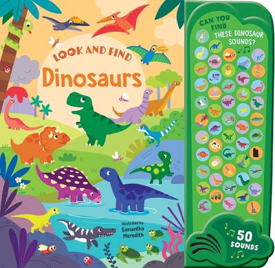 50-Button Mega Sound Book: Dinosaurs book