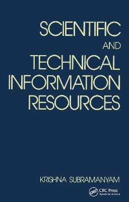 Scientific and Technical Information Resources book