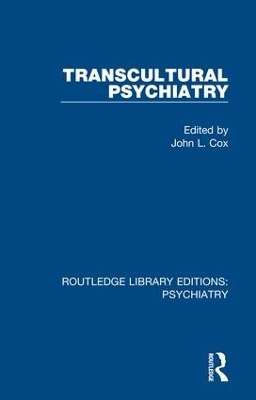 Transcultural Psychiatry book