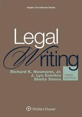 Legal Writing by Richard K Neumann