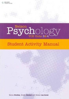 Nelson Psychology VCE Units 3 and 4 - Student Activity Manual book