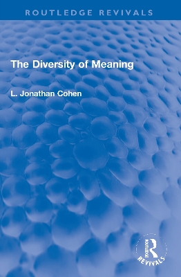 The Diversity of Meaning book