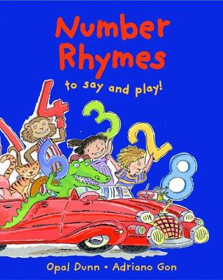 Number Rhymes to Say and Play book