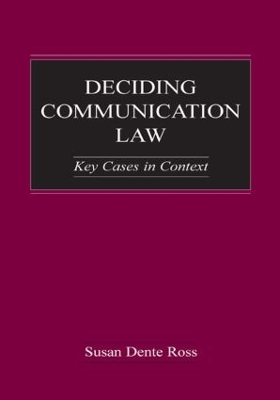 Deciding Communication Law book