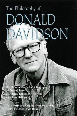 Philosophy of Donald Davidson book