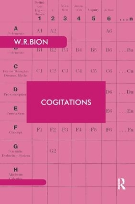 Cogitations by Wilfred R. Bion