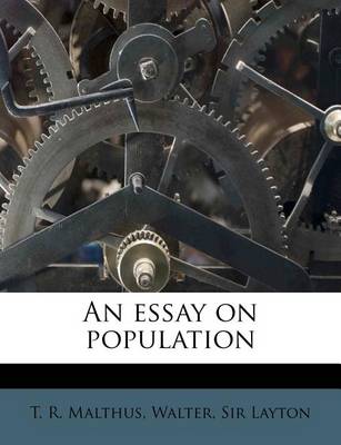 An Essay on Population book