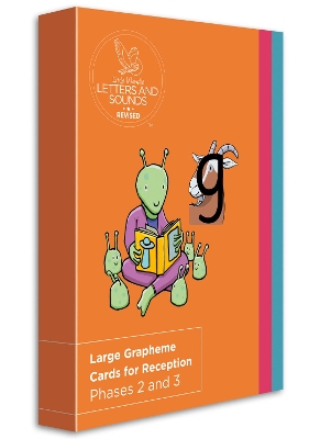 Large Grapheme Cards for Reception: Phases 2 and 3 (Big Cat Phonics for Little Wandle Letters and Sounds Revised) book