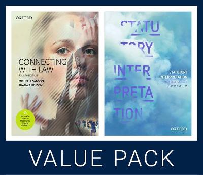 Connecting with Law 4e and Statutory Interpretation 2e Value Pack by Michelle Sanson