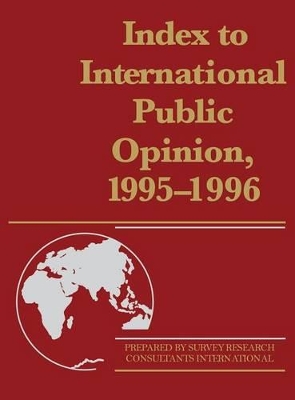 Index to International Public Opinion, 1995-1996 book