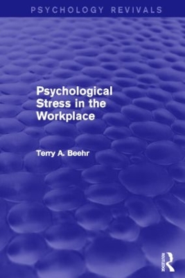 Psychological Stress in the Workplace book