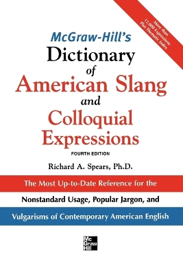 McGraw-Hill's Dictionary of American Slang 4E (PB) book