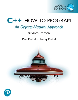 C++ How to Program, Global Edition by Paul Deitel