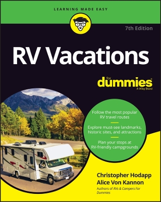 RV Vacations For Dummies book